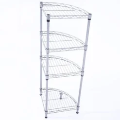 Karl Home 11.81in. W Metal Shelving Unit -Karl Home Shop GUEST 00c07bb5 9207 4df1 8e9b 9a471cbf2d85