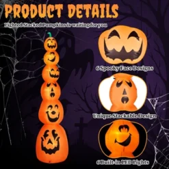 Karl Home 9FT Halloween Inflatable Stacked Pumpkins Outdoor Decoration 15 Karl Home 9FT Halloween Inflatable Stacked Pumpkins Outdoor Decoration -Karl Home Shop GUEST 0384ad30 d5c6 4f70 b70c 98e9fb5fe7ec