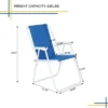 Karl Home Outdoor Iron Blue Beach Chair -Karl Home Shop GUEST 057da156 8c69 41fd 884f 1050dedd6975