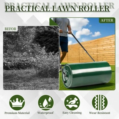 Karl Home Heavy Duty Steel Garden Lawn Roller 5 Karl Home Heavy Duty Steel Garden Lawn Roller - Image 3