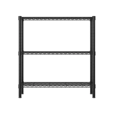 Karl Home 35.43in. W Steel Shelving Unit 4 Karl Home 35.43in. W Steel Shelving Unit - Image 3