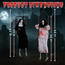 Karl Home 2PCS Halloween Decoration 3ft Scary Grim Reaper Swinging 11 Karl Home 2PCS Halloween Decoration 3ft Scary Grim Reaper Swinging -Karl Home Shop GUEST 0d2bb2c5 66c7 4fda 9e40 8f5d54fb6330