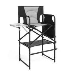 Karl Home 30in Portable Folding Director Chair Makeup Artist Chair With Side Table -Karl Home Shop GUEST 0fc12805 906e 48d9 adf8 ac64ea799387