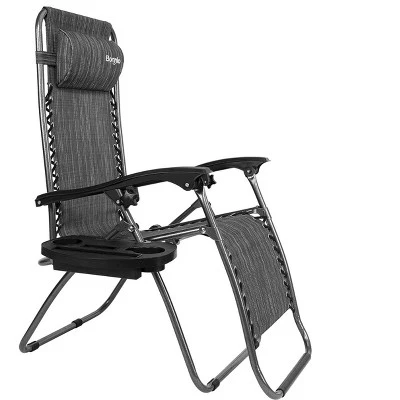 Karl Home Folding Zero Gravity Chair (Set Of 2) 8 Karl Home Folding Zero Gravity Chair (Set Of 2) - Image 6