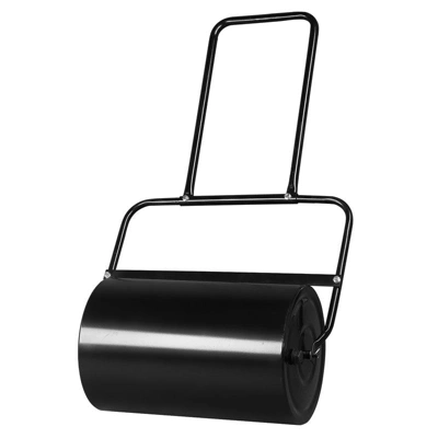 Karl Home 19 Inch Iron Black Lawn Roller 8 Karl Home 19 Inch Iron Black Lawn Roller - Image 6