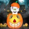 Karl Home 2.8 FT Lighted Halloween Inflatables Animated Pumpkin Ghost Outdoor Decoration 1 Karl Home 2.8 FT Lighted Halloween Inflatables Animated Pumpkin Ghost Outdoor Decoration -Karl Home Shop GUEST 25d37681 6637 420c b5ec 7ffca469a83d
