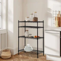 Karl Home | 19.7in. W Steel Shelving Unit -Karl Home Shop GUEST 2b7009d9 5209 4a78 9658 3cc02f0ca301