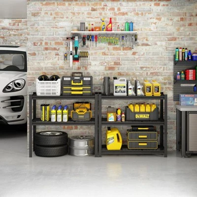 Karl Home 5-Tier Adjustable Metal Shelving Unit 4 Karl Home 5-Tier Adjustable Metal Shelving Unit - Image 2