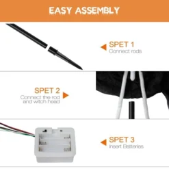 Karl Home 3PCS Halloween Witches Outdoor Decoration