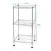Karl Home 11.81in. W Steel Height -Adjustable Shelving Unit 1 Karl Home 11.81in. W Steel Height -Adjustable Shelving Unit -Karl Home Shop GUEST 362ed078 1aeb 4bad a203 9e3ba5bfe0d3