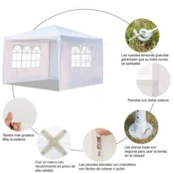 Karl Home | 10 Ft. W X 10 Ft. D Metal Party Tent