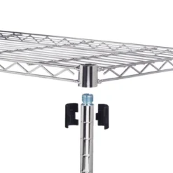 Karl Home 23.62in. W Steel Shelving Unit 14 Karl Home 23.62in. W Steel Shelving Unit -Karl Home Shop GUEST 3c4dd1d8 bf5b 447c afc6 4ade3d795248