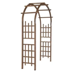 Karl Home 58.1'' W X 23.2'' D Outdoor Solid Wood Arbor 11 Karl Home 58.1'' W X 23.2'' D Outdoor Solid Wood Arbor -Karl Home Shop GUEST 3da5d52e 71e7 46be 969a f6edf6be5765
