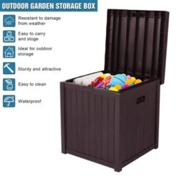 Karl Home 51 Gal Brown Plastic Storage Deck Box -Karl Home Shop GUEST 3df03d7f a6b7 4e8c 8238 cd98cab90658