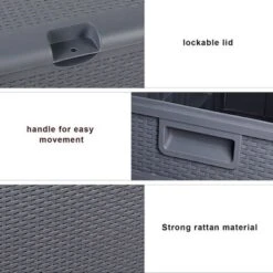 Karl Home 120 Gal Gray Plastic Storage Deck Box 7 Karl Home 120 Gal Gray Plastic Storage Deck Box -Karl Home Shop GUEST 3e11775a ba2c 4527 a2a8 7663a173e720