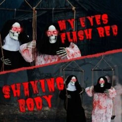 Karl Home 2PCS Halloween Decoration 3ft Scary Grim Reaper Swinging 10 Karl Home 2PCS Halloween Decoration 3ft Scary Grim Reaper Swinging -Karl Home Shop GUEST 4257c5f9 0f88 4bbf 9a2f ad252a112abb