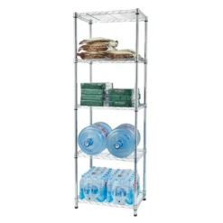 Karl Home 21.65in. W Metal Shelving Unit
