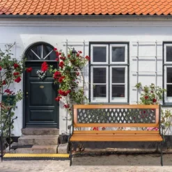 Karl Home|49 In. Metal And Wood Ourdoor Bench -Karl Home Shop GUEST 4a57d1af d36f 4aa7 9ddd 78f2a11c171a