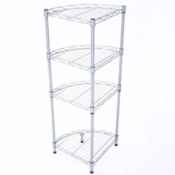 Karl Home 11.81in. W Metal Shelving Unit -Karl Home Shop GUEST 4bce2f6c 1542 4130 a85c 368a590bb167