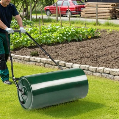 Karl Home Heavy Duty Steel Garden Lawn Roller 3 Karl Home Heavy Duty Steel Garden Lawn Roller