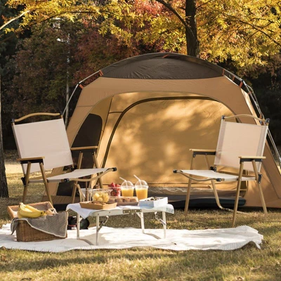 Karl Home 2 Pack Steel Portable Camping Chair 6 Karl Home 2 Pack Steel Portable Camping Chair - Image 5