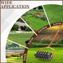 Karl Home 18 Inch Heavy Duty Rolling Aerator Lawn Tool -Karl Home Shop GUEST 5c35f20b 60a2 43d5 9f52 1bfdb4b92786