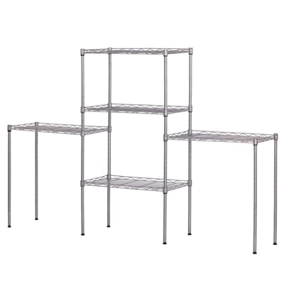 Karl Home 5 Layer Wire Shelving Unit 3 Karl Home 5 Layer Wire Shelving Unit