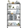 Karl Home 35 In.W Metal Shelving Unit With Wheels 1 Karl Home 35 In.W Metal Shelving Unit With Wheels -Karl Home Shop GUEST 6e1546ff 8780 47c3 aaa3 56827b772e6a