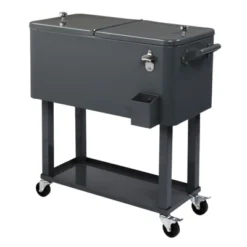 Karl Home 80 QT Dary Gray Patio Cooler Cart -Karl Home Shop GUEST 6ffafa4e 0ff5 4eb1 9938 5067c93aca74