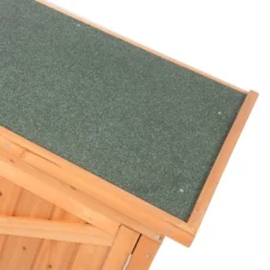 Karl Home 4 Ft. W X 1 Ft 5 In. D Solid Wood Lean-To Tool Storage Deck Box -Karl Home Shop GUEST 70b1e2c6 aeef 495f bdc5 da1c20b37609