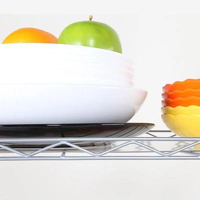 Karl Home 5 Layer Wire Shelving Unit 5 Karl Home 5 Layer Wire Shelving Unit - Image 3