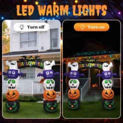 Karl Home 8.2 FT Halloween Inflatables Pumpkin Archway Outdoor Decoration -Karl Home Shop GUEST 7b25e736 2237 43a2 9ce4 23ec63fc5a4b