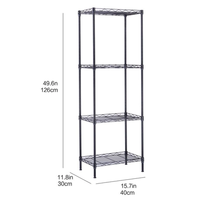 Karl Home 15.7 In.W Shelving Unit 4 Karl Home 15.7 In.W Shelving Unit - Image 2