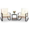 Karl Home Patio 3-Piece Wicker Rocking Conversation Set -Karl Home Shop GUEST 7db8380f 6ca0 4d52 8ea1 d3acb8233fd6