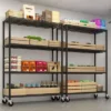 Karl Home Heavy Duty Storage Adjustable Metal Shelves 55.12inch W Wire Shelving Unit With Wheels 3200LBS NSF 1 Karl Home Heavy Duty Storage Adjustable Metal Shelves 55.12inch W Wire Shelving Unit With Wheels 3200LBS NSF -Karl Home Shop GUEST 8087457d 466b 4e16 a3e4 220ddb8db0b8