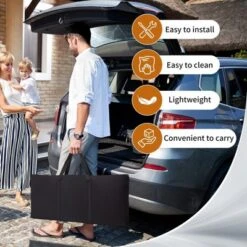 Karl Home Patio Brown Portable Folding Bar Table With Shelf -Karl Home Shop GUEST 87fee35d 351e 4a7e 9d56 e8b6d66a2fd8 1