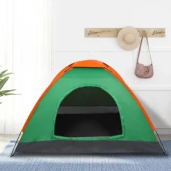 Karl Home | 2-Person Green And Orange Camping Tent 8 Karl Home | 2-Person Green And Orange Camping Tent -Karl Home Shop GUEST 8b1817a0 c2fd 4cdc 88cb 8cf542b1b171