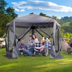 Karl Home | 10 Ft. X 10 Ft. Outdoor Pop-Up Camping Tent -Karl Home Shop GUEST 8b4dae61 14c1 4360 af66 a0aa7d09801b