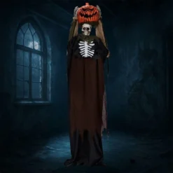 Karl Home 5.6ft Halloween Decorations Outdoor Animatronics Ghost With Pumpkin Head -Karl Home Shop GUEST 8f2f59b8 6fd6 41d5 a7b8 76f65139f519