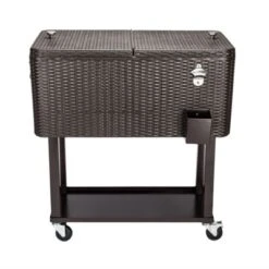 Karl Home 80 QT Brown Patio Cooler Cart -Karl Home Shop GUEST 8fa6108a 2fb9 42da abe1 0156b086d9db