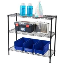Karl Home 35.43in. W Steel Shelving Unit 10 Karl Home 35.43in. W Steel Shelving Unit -Karl Home Shop GUEST 91cfebe1 8a35 46a2 acf3 d67b9342bdbb