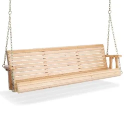 Karl Home | 5ft 3-Personn Nature Outdoor Fir Wood Hanging Porch Swing -Karl Home Shop GUEST 9a764aee a6b0 4251 b98d 0b6661ee34e3
