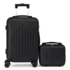 Karl Home 2 Piece Set ABS Trolley Cases Striped Pattern Luggage (12in 20in) Black 1 Karl Home 2 Piece Set ABS Trolley Cases Striped Pattern Luggage (12in 20in) Black -Karl Home Shop GUEST a17a35f3 1488 4daf ae30 3bdb869d34dc
