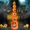 Karl Home 9FT Halloween Inflatable Stacked Pumpkins Outdoor Decoration 2 Karl Home 9FT Halloween Inflatable Stacked Pumpkins Outdoor Decoration -Karl Home Shop GUEST a29922ef 0e5e 46df bba6 21cea9a9a93d
