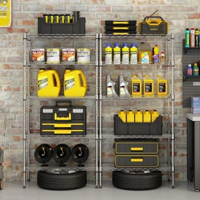 Karl Home 29.13in.W Height -Adjustable Shelving Unit 3 Karl Home 29.13in.W Height -Adjustable Shelving Unit