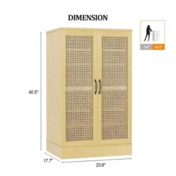 Karl Home Rattan Kitchen Storage Cabinet With 2 Doors And Adjustable Shelves Pantry Cabinet 13 Karl Home Rattan Kitchen Storage Cabinet With 2 Doors And Adjustable Shelves Pantry Cabinet -Karl Home Shop GUEST a75d50b5 66ff 41eb 8a09 38a140e2ff2e