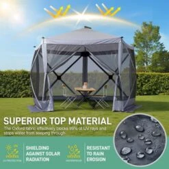 Karl Home | 10 Ft. X 10 Ft. Outdoor Pop-Up Camping Tent -Karl Home Shop GUEST a9097aca 5630 46c1 8f72 6fa8a7627997