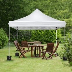 Karl Home | 10 Ft. X 10 Ft. White Outdoor Folding Canopy -Karl Home Shop GUEST ad8339f5 af13 4e21 b097 1d3accade5cd