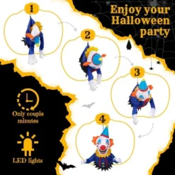 Karl Home 3.3 FT Halloween Inflatable Clown Broke Out From Window Outdoor Decorations 10 Karl Home 3.3 FT Halloween Inflatable Clown Broke Out From Window Outdoor Decorations -Karl Home Shop GUEST b388ce53 5325 4397 b7a7 25d123f07af1