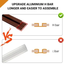 Karl Home | Winado 39.8 In. W X 9.8 In. D Brown Cover Retractable Window Awning -Karl Home Shop GUEST b61f7388 51ed 4c28 a200 27948389877a